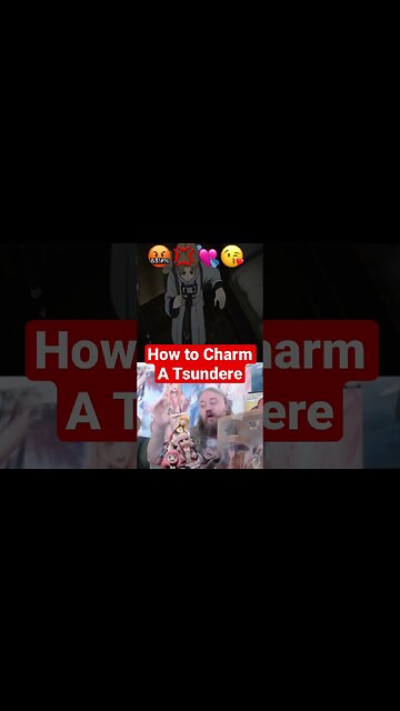 How to Charm A Tsundere Get her Soaking Wet while saving her Ass #anime #animeedit #romance #shorts