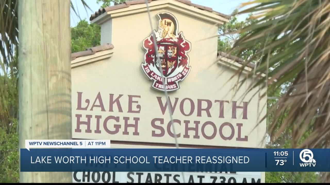 Lake Worth Community High School teacher reassigned following 'racially-charged incident'