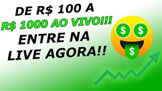 Operando Opções Binárias AO VIVO - IQ OPTION - QUOTEX - 0 GALE