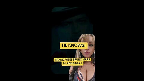 HE KNOWS, SHE KNOWS! #sheknows #fy #fyp #brunomars #ladygaga #brunomarsandladygaga