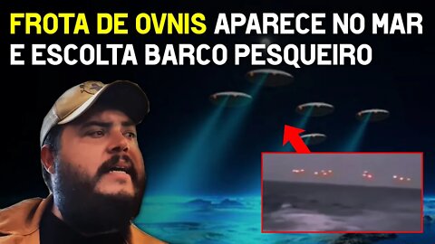 OVNIs aparecem no oceano