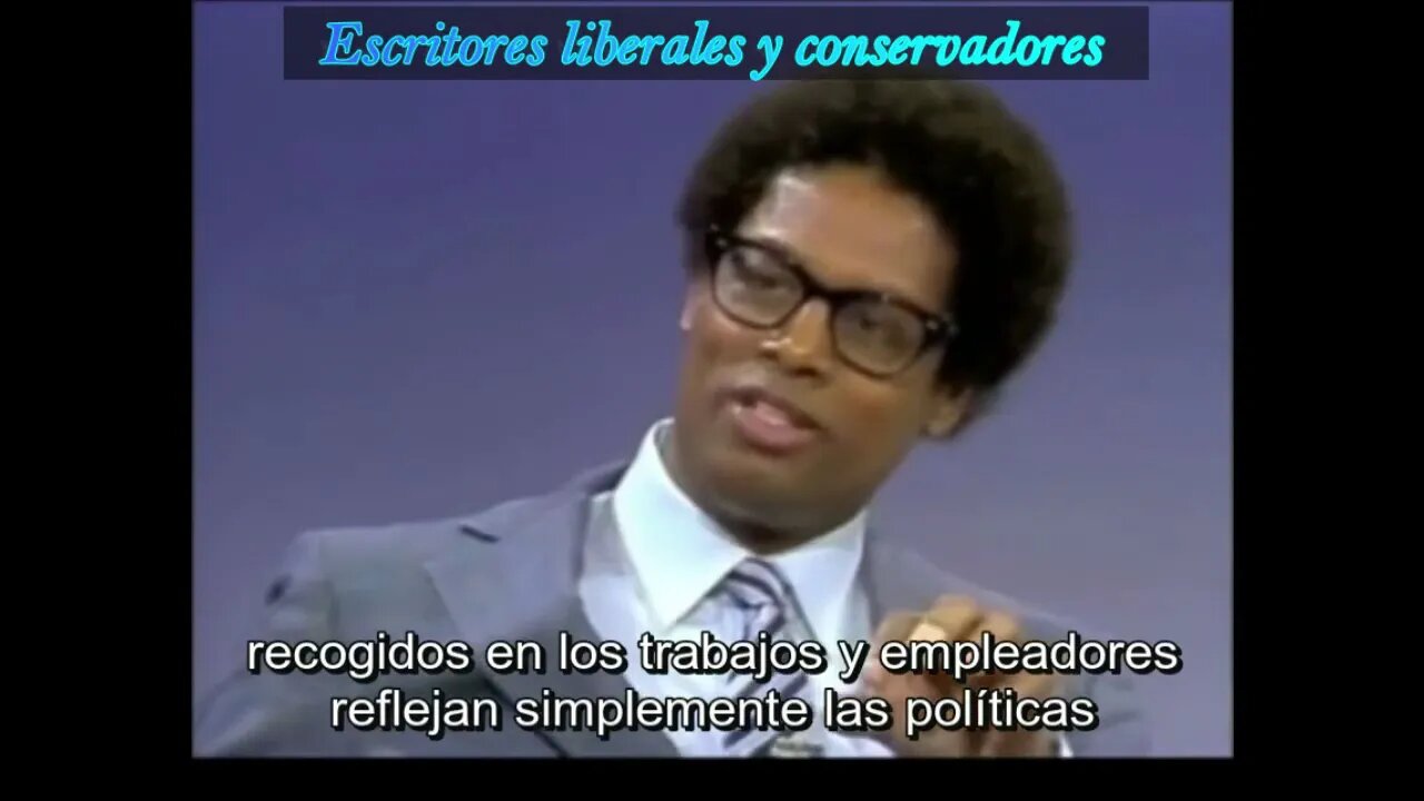 Thomas Sowell - salarios de negros, blancos y mujeres