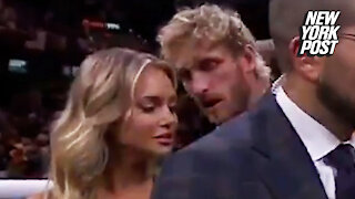 Logan Paul blows up ring girl Kourtney Kellar's DMs after boxing flirtation