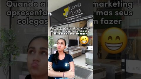 Quem mais se identifica com a menina do marketing?!🤷🏾♀🤣