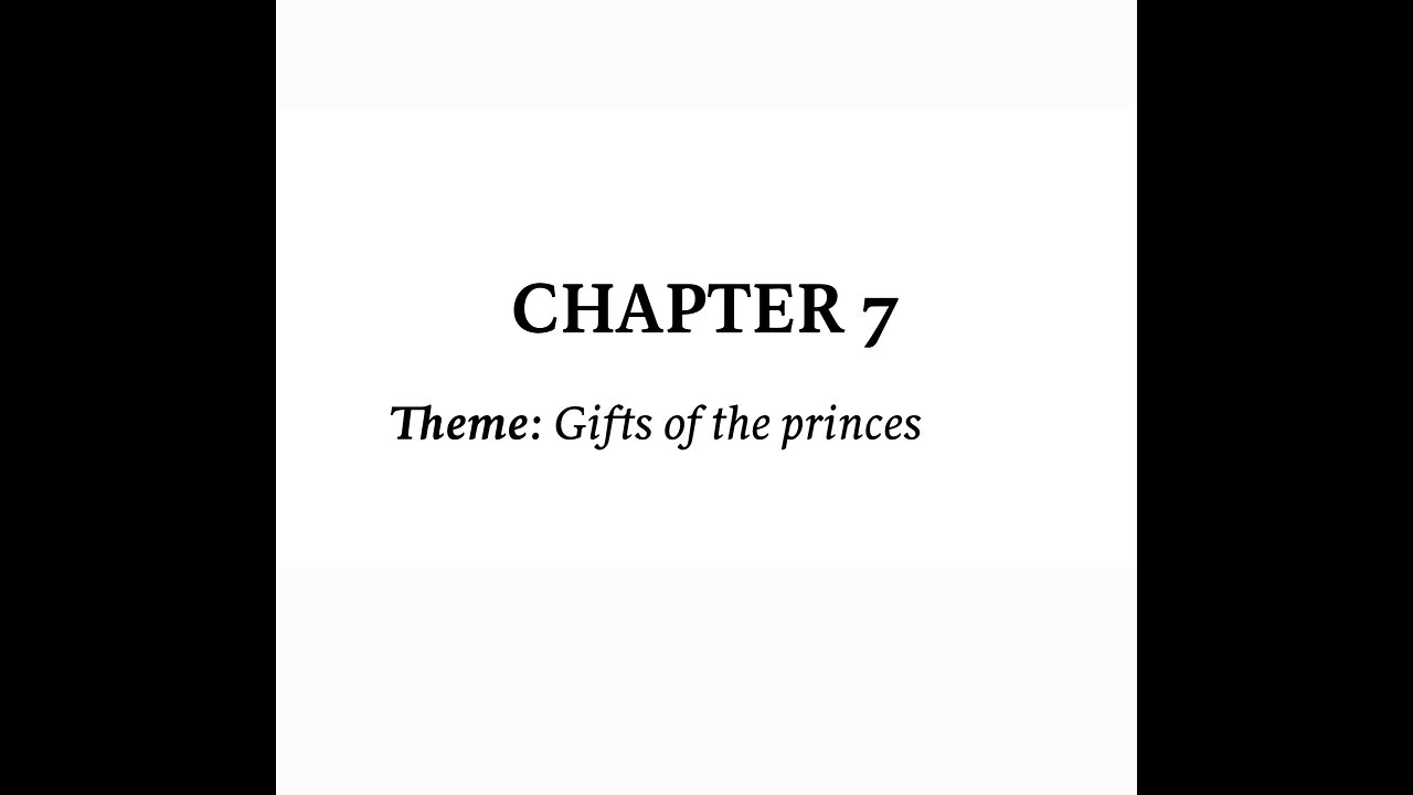 Numbers Chapter 7 (Bible Study)