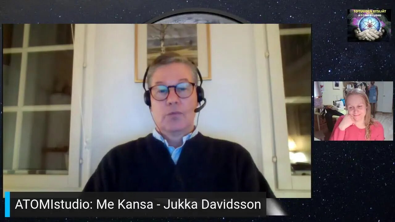 ATOMIstudio: Jukka Davidsson - Me voitamme, mutta miten? 22.11.21 klo 18:00