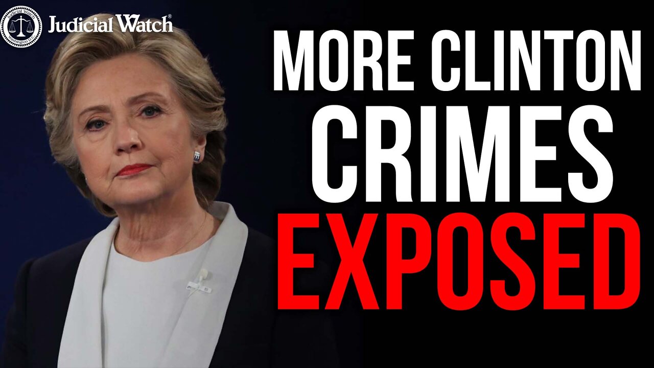 MORE Clinton Crimes Exposed AND Biden Corruption Scandal Heats Up!