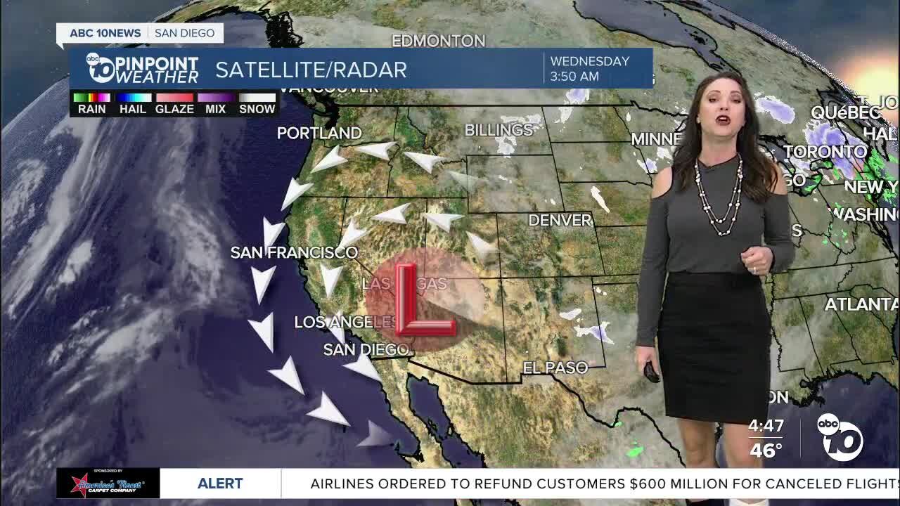 ABC 10News Pinpoint Weather with Meteorologist Megan Parry