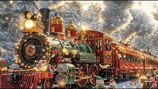 Beautiful Snowy Christmas Ambience Top Christmas Songs of All Time. Christmas Trains