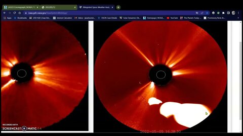Something is Flying into the Sun, Ufo's, Solar Update05 12 22