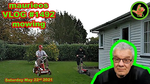 maurieos VLOG #1492 mowing
