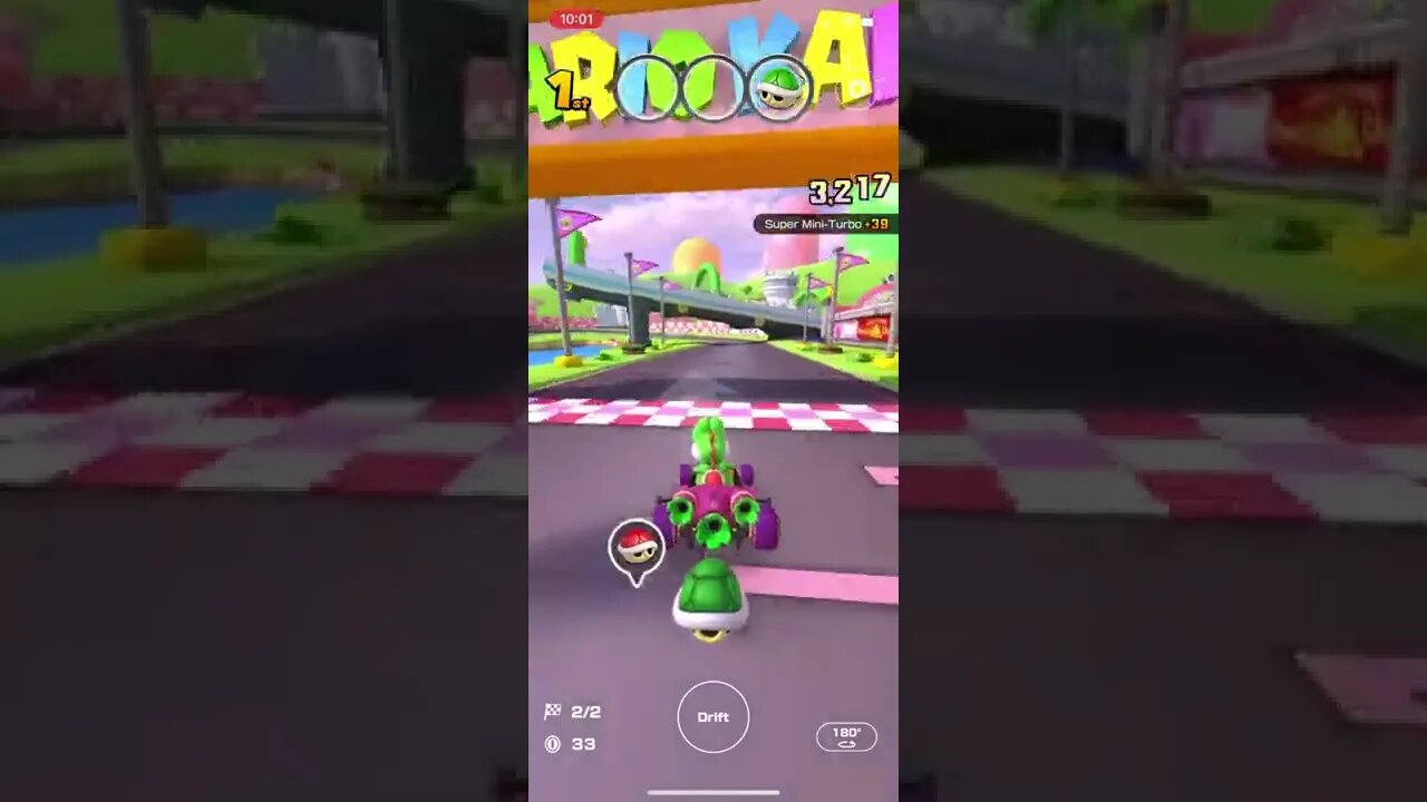 Mario Kart Tour - Radish Rider Gameplay (Doctor Tour Week 2 Tier Shop Reward Kart)