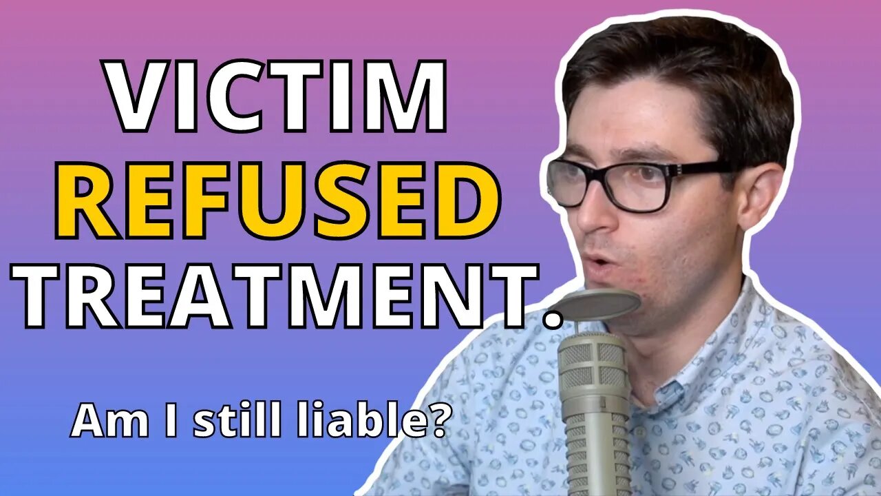 IS IT MURDER IF YOU STAB SOMEONE AND THEY REFUSE TREATMENT? | Lawyer Reacts to Reddit