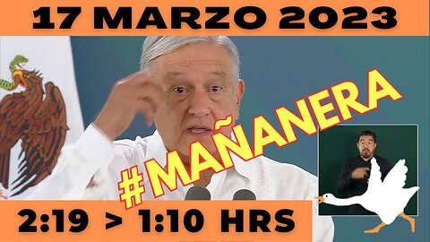 💩🐣👶 #AMLITO | Mañanera Viernes 17 de Marzo 2023 | El gansito veloz de 2:19 a 1:10.