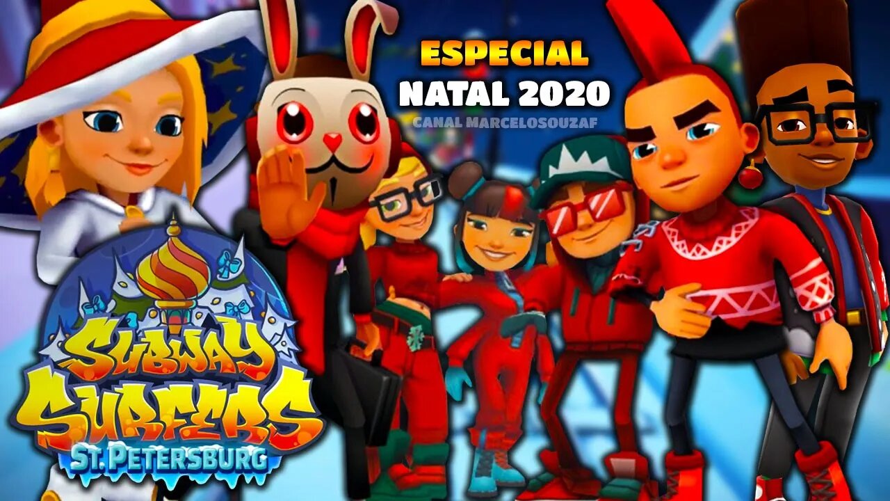 Subway Surfers Natal 2020 em São Petersburgo