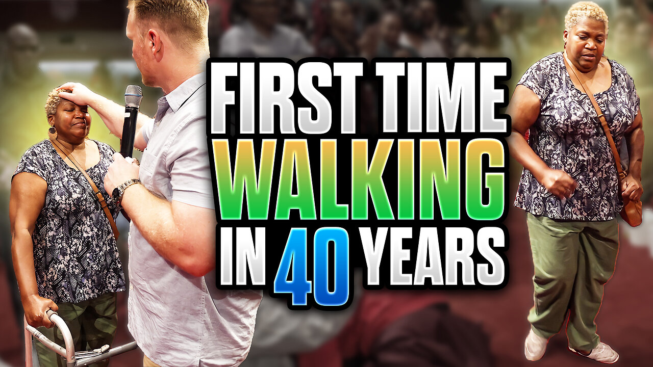 WOMAN HADN'T WALKED WITHOUT HELP IN 40 YEARS! | SUPERNATURAL DELIVERANCE | LIVE MIRACLE