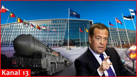 Russia threatened NATO with missile strikes, Medvedev said the war would spread to Europe