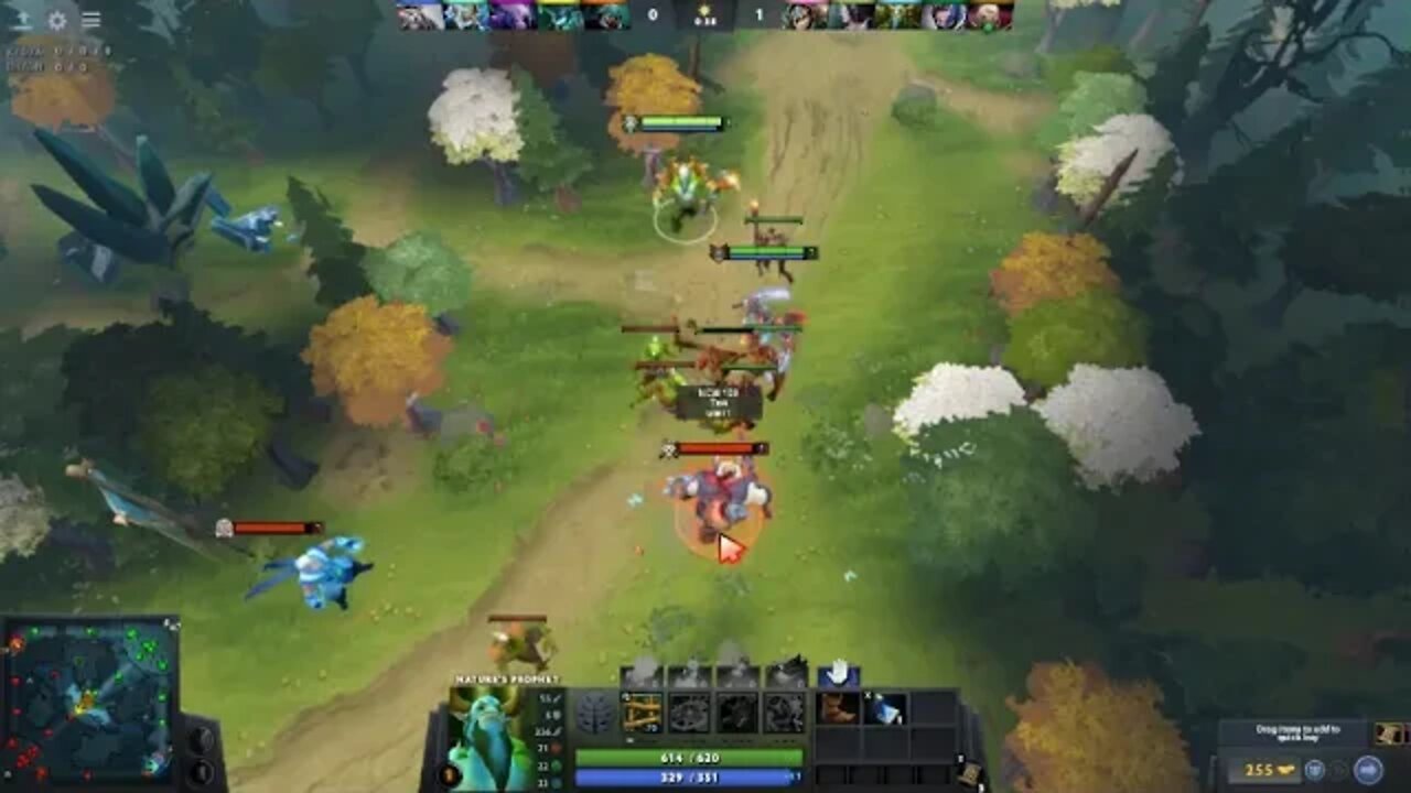 Dota 2 Frostivus 2020 win daily event bonus 1250 points in 22min!!!