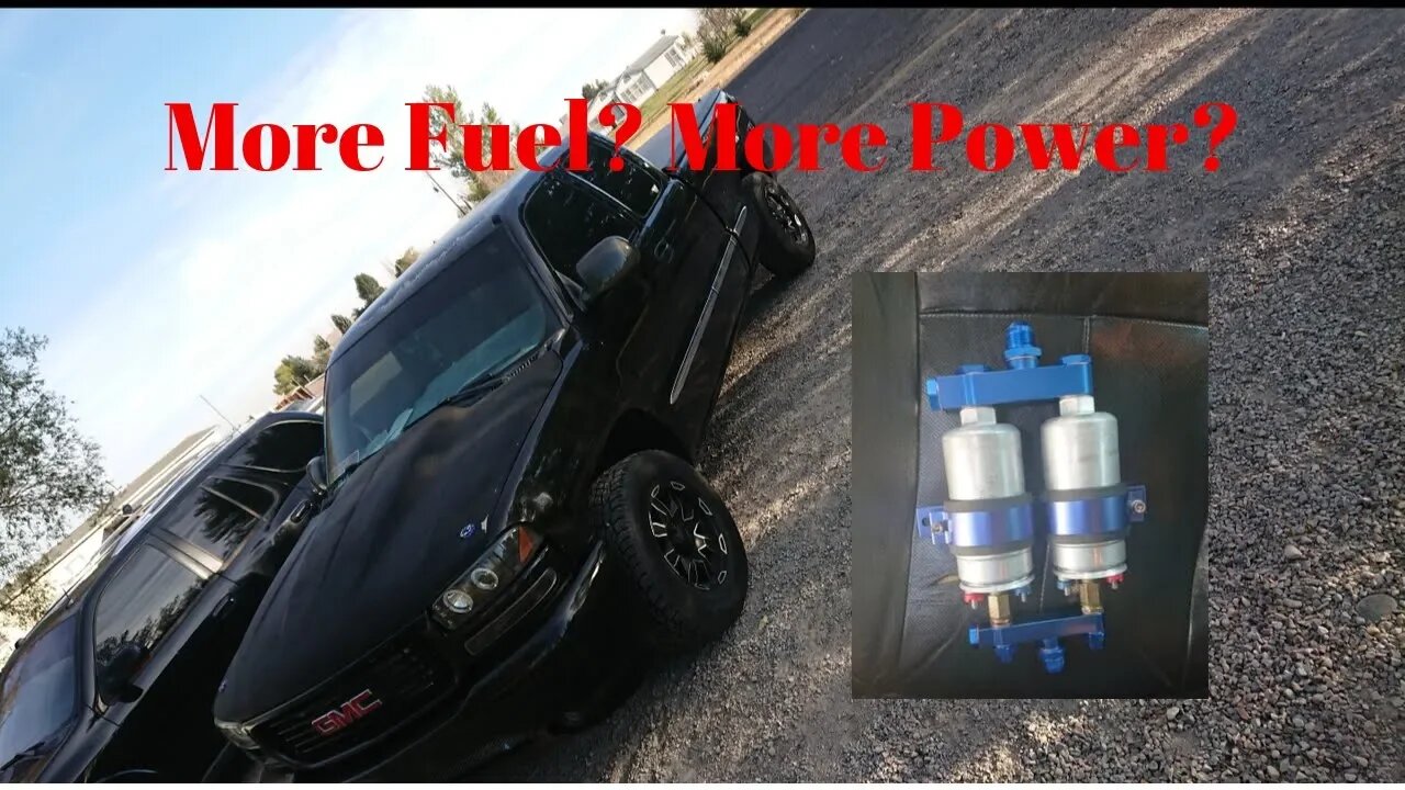 More Fuel More Power... 5.3l LS Turbo Fuel Pump Install Bosch 044