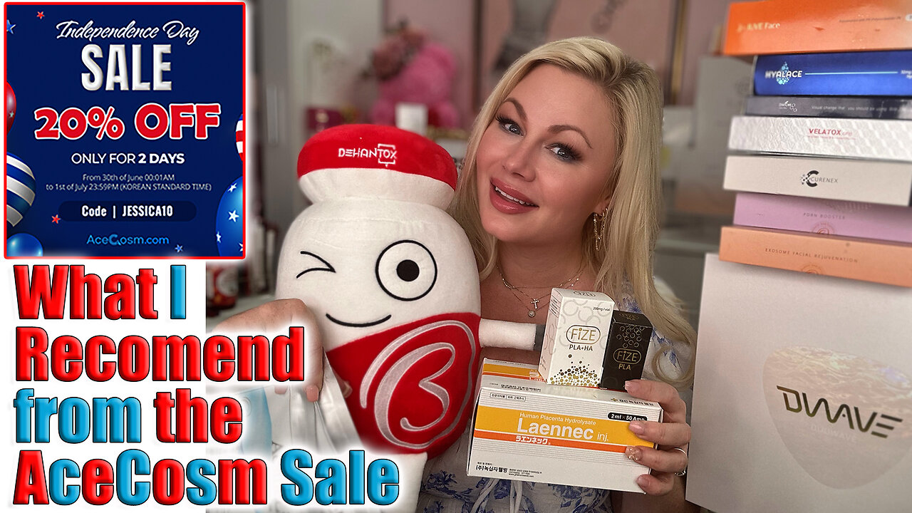 AceCosm 4th of July Sale Announced: What I Recommend, Wannabe Beauty Guru | Code Jessica10 Saves