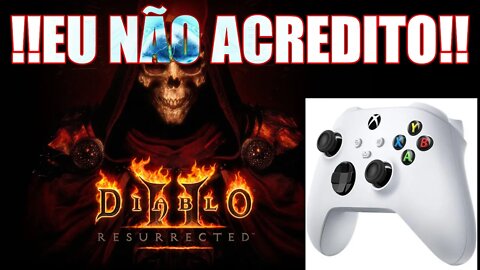 DIABLO II RESURRECTED JOGANDO NO CONTROLE✅