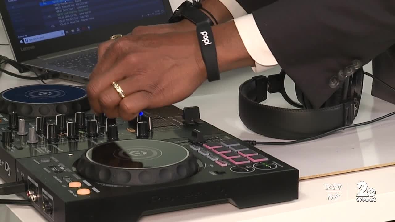 Students learning math through music, learning how to DJ while simultaneously learning STEM