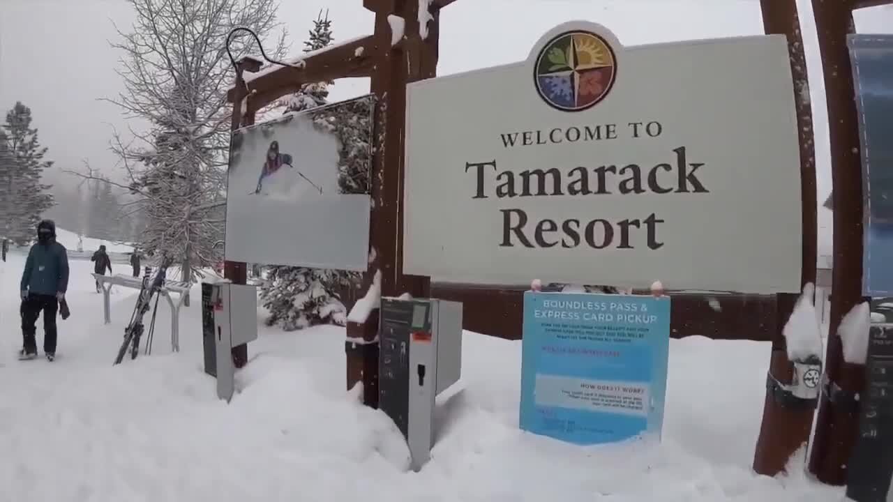 Tamarack offers a free day-pass for people who have season passes at any Idaho mountain