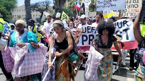 SOUTH AFRICA - Cape Town - SJC Protest Performing Art (Video) (XTY)