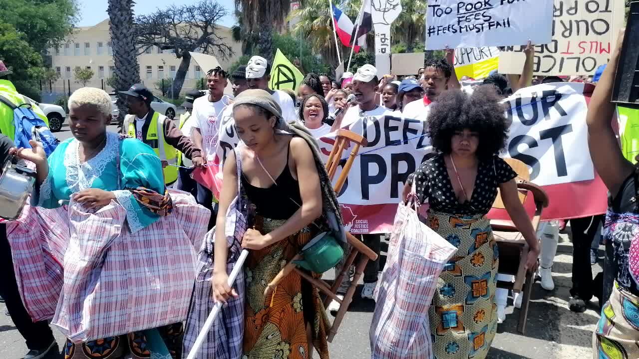 SOUTH AFRICA - Cape Town - SJC Protest Performing Art (Video) (XTY)