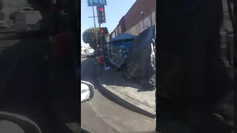 LA has homeless people