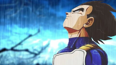 Vegeta in the Rain 1 hour - Bury the Light