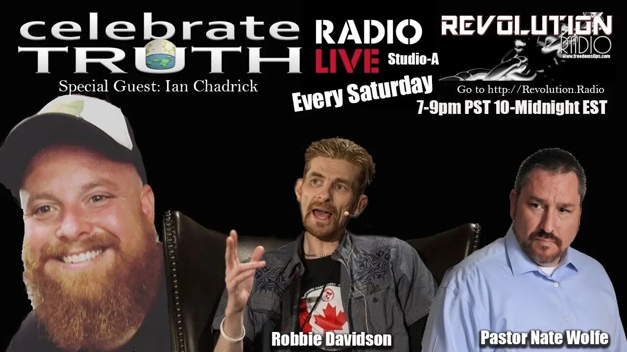IAN CHADRICK From THE HOLY HAND GRENADE (Hour One) on Celebrate Truth Radio Ep 38