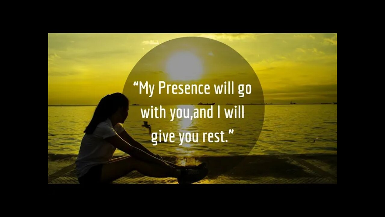 Go to sleep with an easy heart
