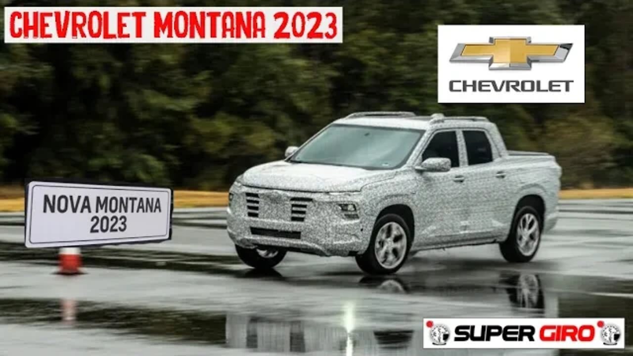 Nova Chevrolet Montana 2023 #CANALSUPERGIRO