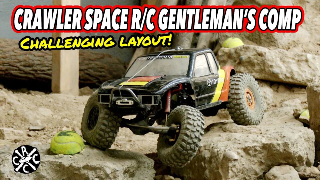 Toughest Comp Course I've Run - Crawler Space RC Comp Gentleman's Comp