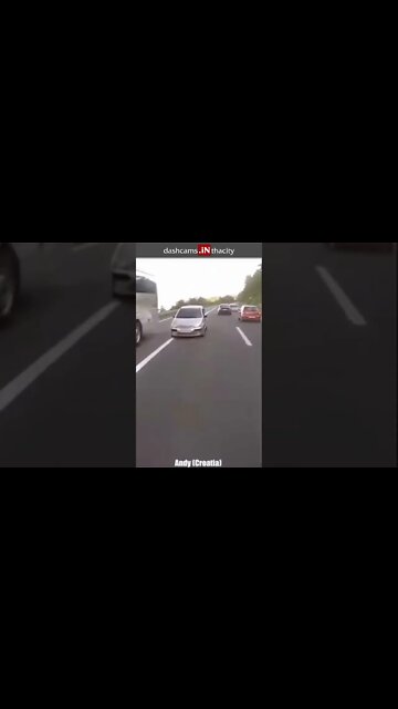 Biker Avoids Sed-an Collision #shorts