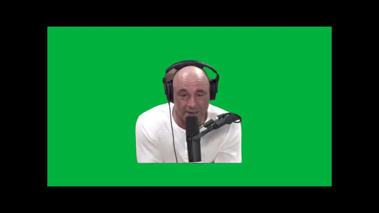 Green Screen –Joe rogan bailing out of cali