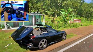 FORZA HORIZON 5 Steering Wheel - FERRARI PORTOFINO CONVERTIBLE G29