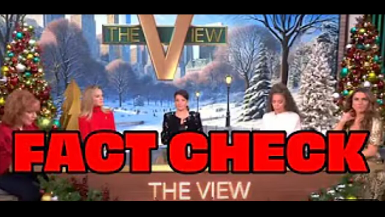 The View Fact Check