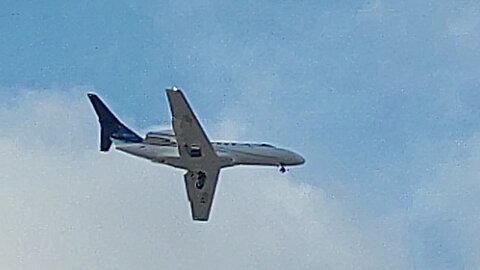Cessna Citation CJ4 PP-WMA vindo de Jericoacoara para Fortaleza