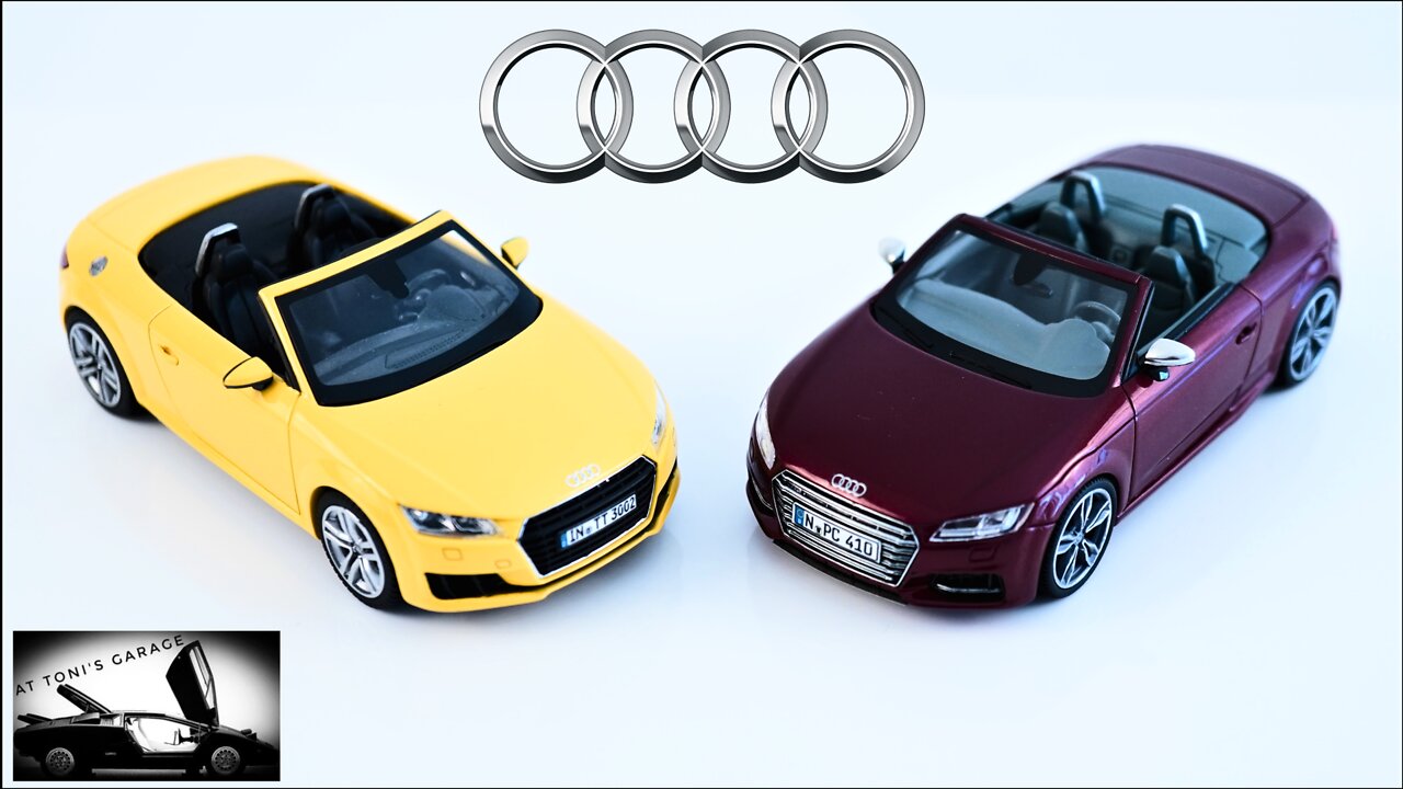 Audi TT Roadster by Schuco VS Audi TTS Roadster by NEO