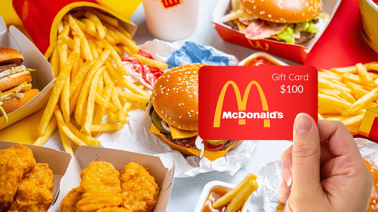 How To Win A McDonald's Gift Card Worth $100