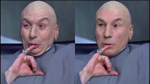 Patrick Stewart stars in Austin Powers as Dr. Evil (Deepfake)