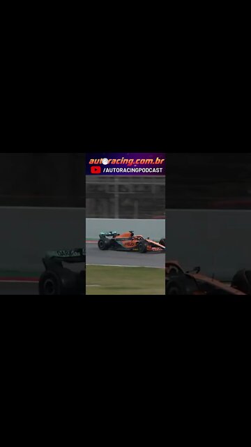 F1 TESTES PRÉ-TEMPORADA 2022 EM BARCELONA DIA 3 #Shorts