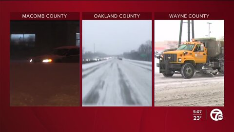 Who did the best job clearing metro Detroit roads and is awarded 'The Jimmy'