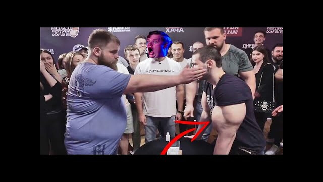 ¡CONCURSO DE BOFETADAS RUSO NIVEL SYNTHOL! _ Vasily VS SYNTHOLMAN