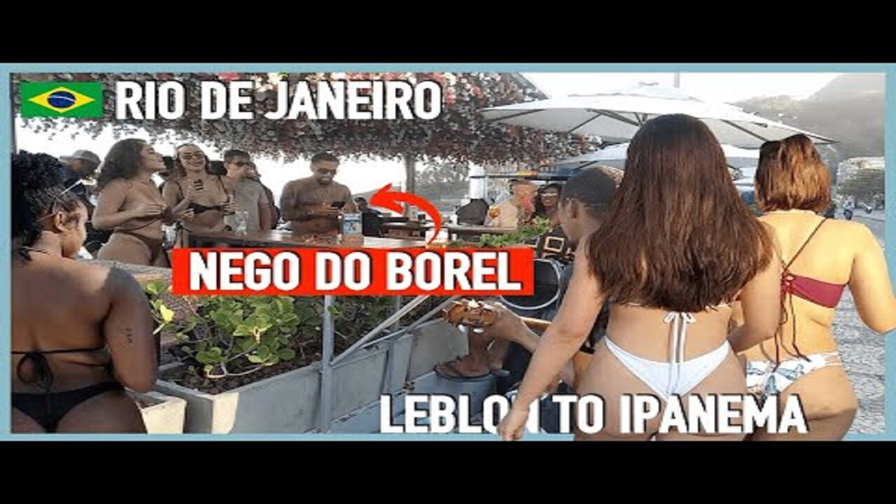 Brazil Rio de Janeiro Leblon Beach and Ipanema Beach Tour 2023