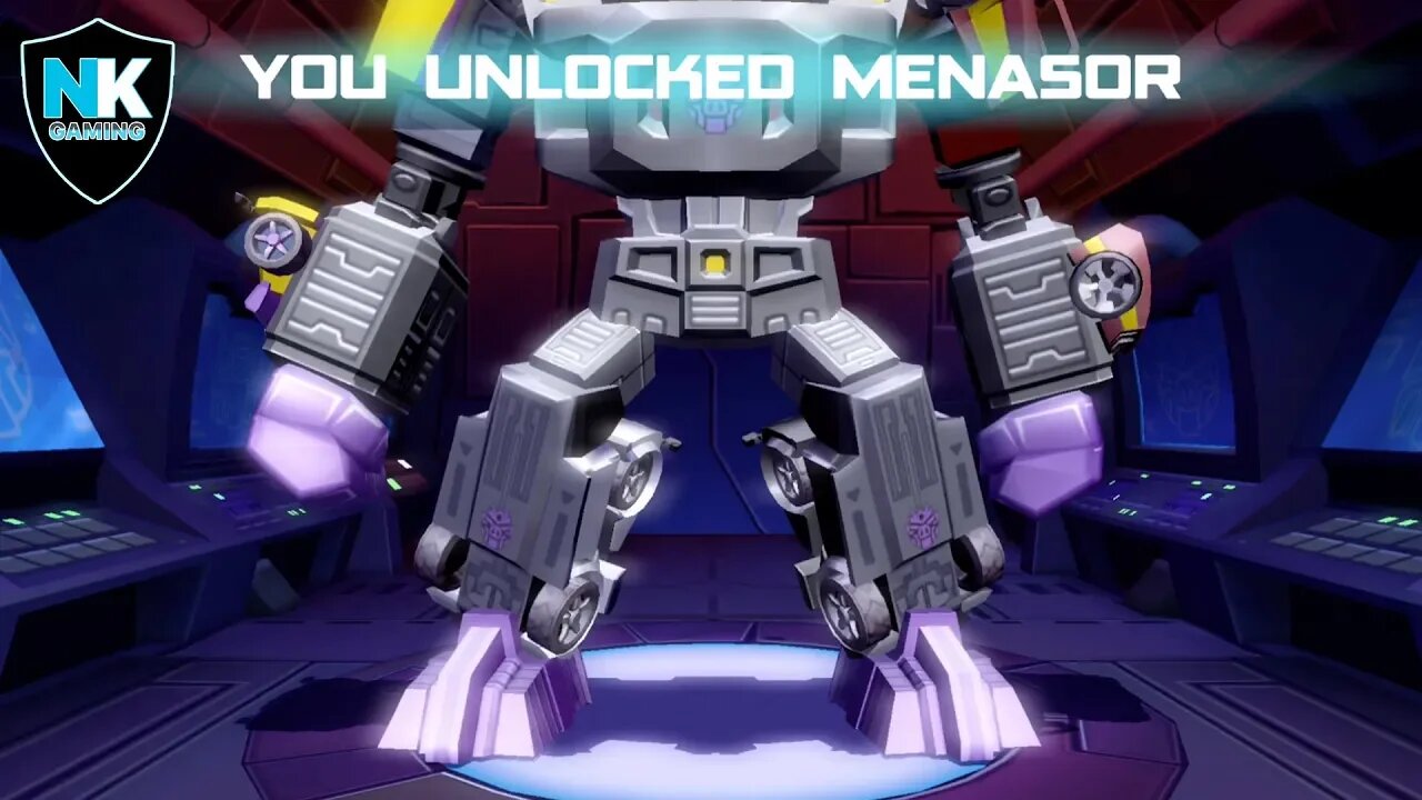 Angry Birds Transformers - Preview Of New Character Menasor - Max Level With Accessories