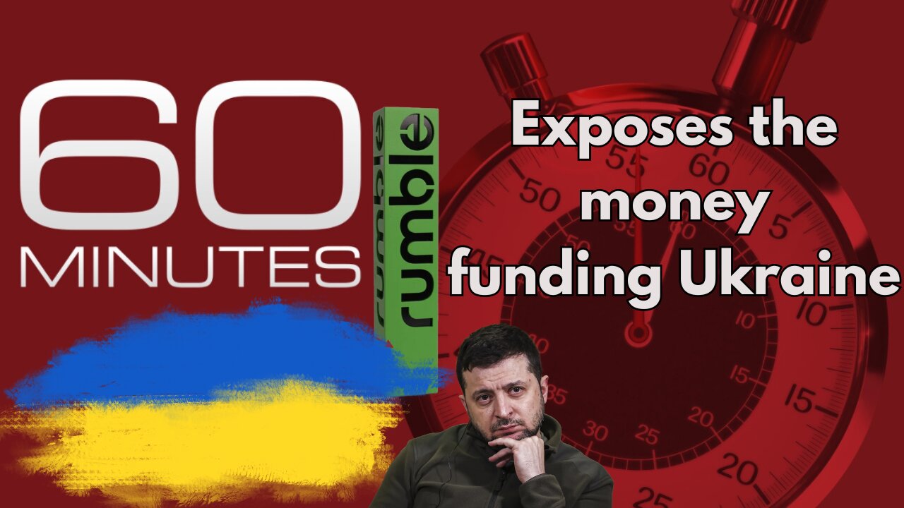 60 Minutes discovered the U.S. is financing more than weapons in Ukraine