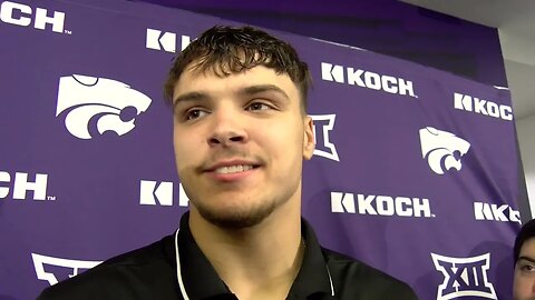 Kansas State Football | Austin Romaine Postgame Interview | K-State 44, UCF 31